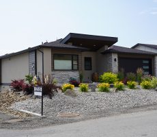 Custom home at hunters hill in summerland bc