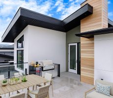 Rooftop Patio with Outdoor Kitchen